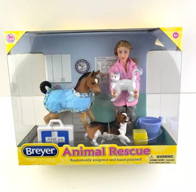 Breyer Animal Rescue Set 61036 - New Sealed 2012