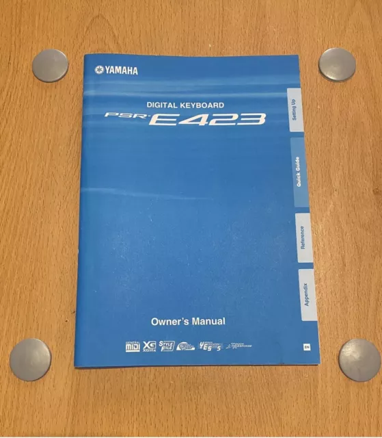 Yamaha Digital Keyboard Psr-E423 Owner’s Manual