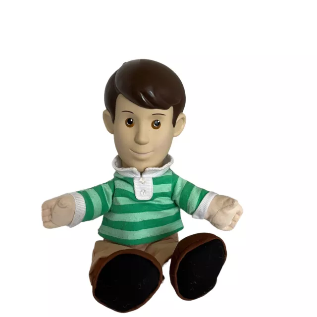 Vtg 1999 Tyco Blues Clues Talking Steve Plush Doll Vinyl Head Tested Working 16”