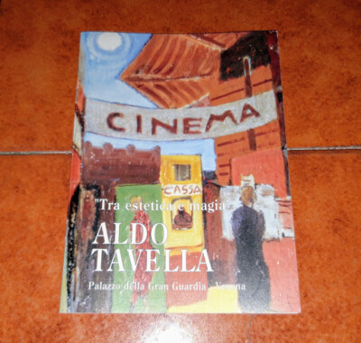 RONFANI ALDO TAVELLA TRA ESTETICA E MAGIA CATALOGO MOSTRA VERONA 1996 AUTOGRAFO 