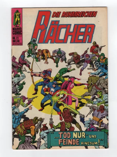 1966 Marvel Avengers #24 & Captain Marvel #8 2Nd App Of Ravonna Rare Key German