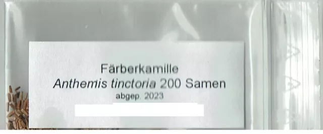 200 Samen Färberkamille Anthemis tinctoria Kamille Färberpflanze