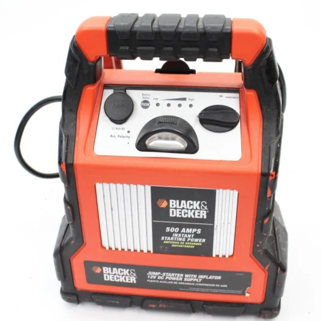 Black and decker jump online starter with inflator