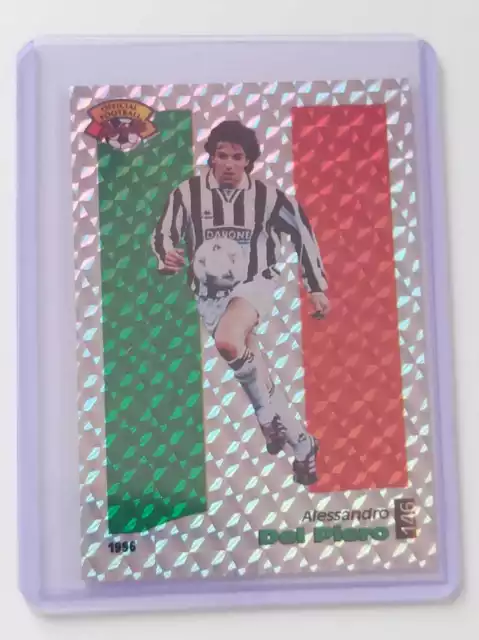 UNFP Official Football Card 1995-1996 Juventus Alessandro Del Piero N. 146