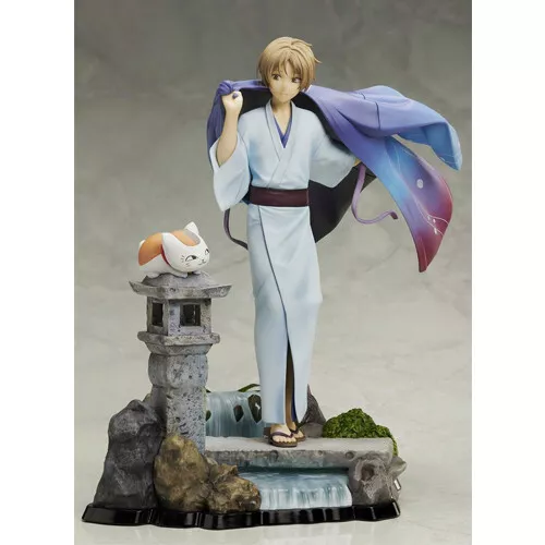 NATSUME YUUJINCHOU Book of Friends Takashi Natsume Nyanko Sensei 1/7 Pvc Figure