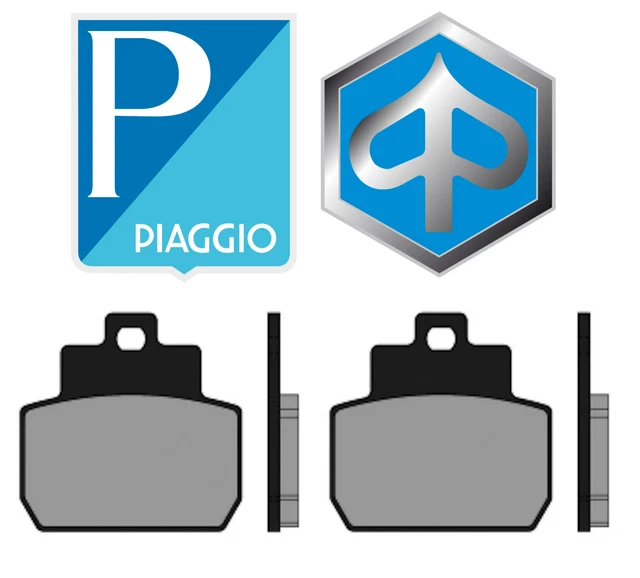 4 Pastiglie Freno Anteriori ORIGINALI Piaggio MP3 300 HPE Sport E4 ABS 2019