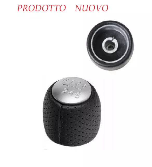 Per Alfa Romeo 159 A159 Brera Sportwagon Pomello Leva Cambio Impugnatura 6 Nero