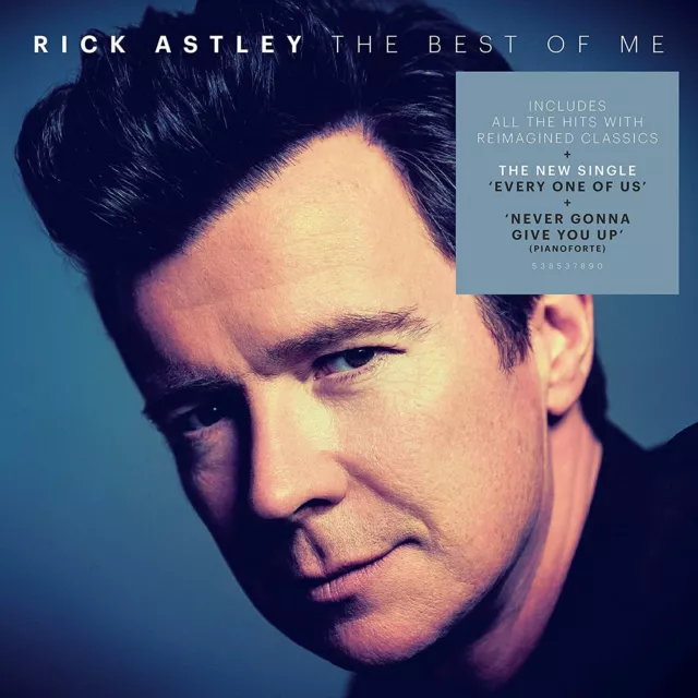 Rick Astley Best Of Me 2-CD NEW SEALED Never Gonna Give You Up+