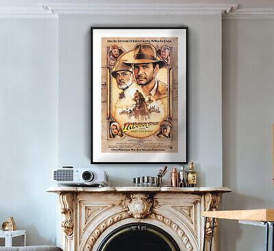 Indiana Jones and The Last Crusade - High Quality Premium Poster Print