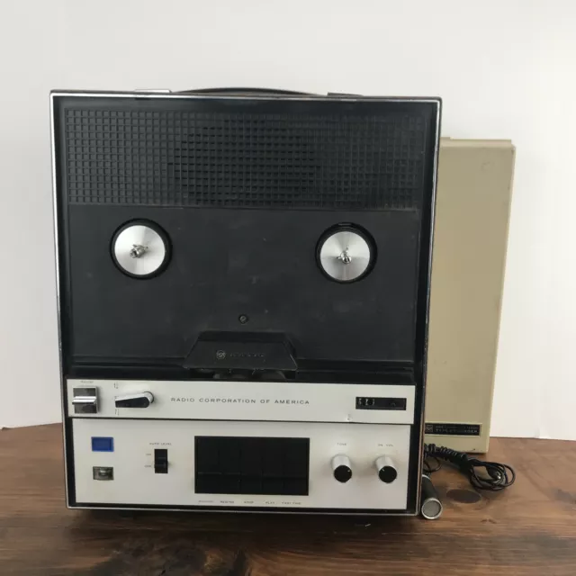 VINTAGE RCA REEL to Reel Tape Recorder Model YJH32W £56.71