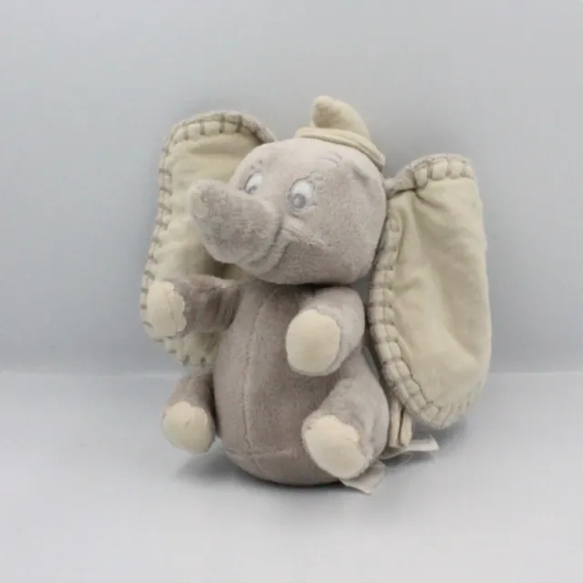 Doudou musical éléphant gris Dumbo NICOTOY 20 cm - 23977