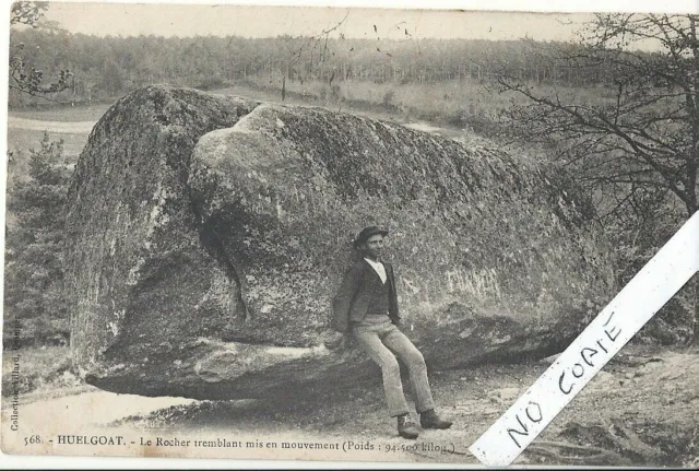 carte postale ancienne Finistère , Huelgoat