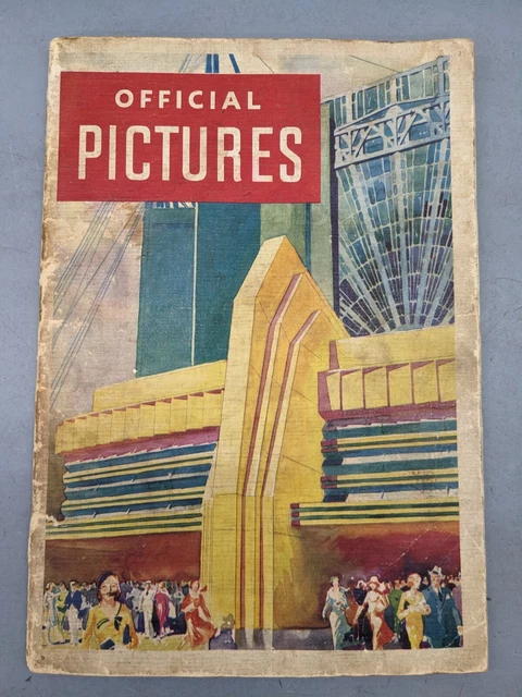 1933 OFFICIAL PICTURES Of A Century Of Progress Exposition, Chicago