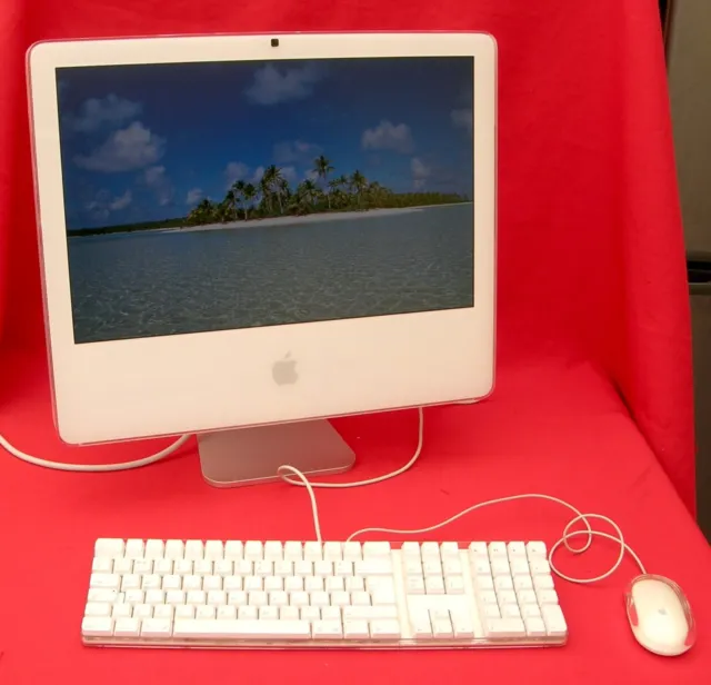 Apple 20 in iMac 2.16 Core 2 Duo 250GB HDD 1GB RAM DVD WiFi KB & Maus A1207