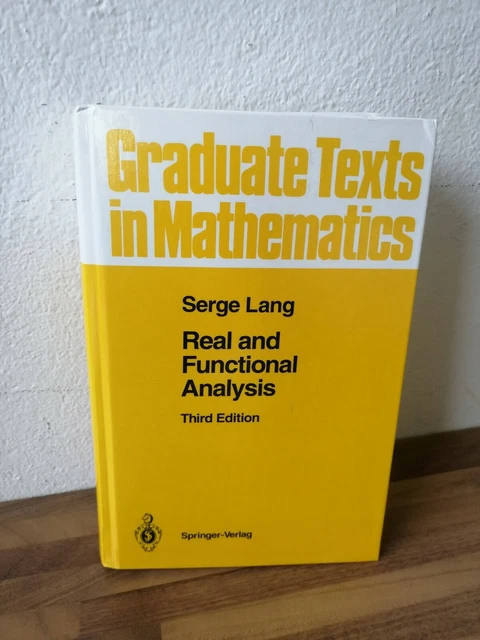 語学+参考書 Real and Functional Analysis (Graduate Texts in Mathematics 142) Lectures in Functional Analysis and Operator Theory