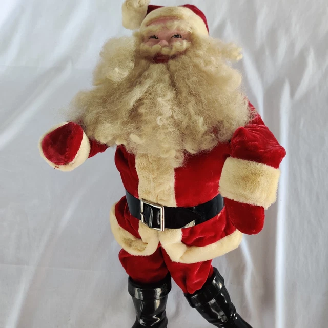 Crafters Vintage Santa For Parts Or To Be Refurbished  Santa Needs Help!