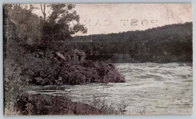 Dells At St. Croix River Between Minnesota And Wisconsin - Vintage Postcard