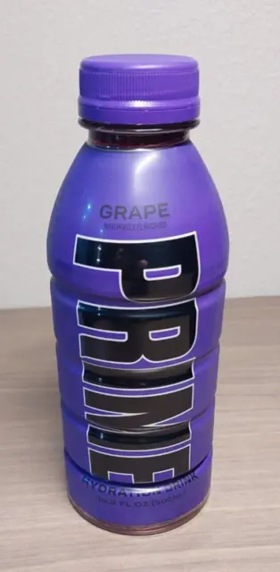 Prime Hydration Grape Bottle USA Variant 500ml BRAND NEW SEALED