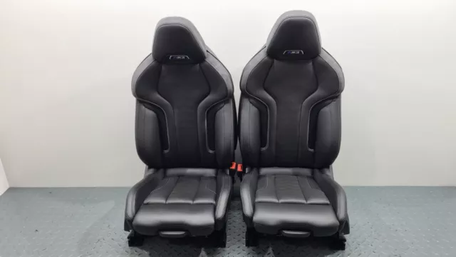 Bmw G80 G82 M3 M4 Competition Front Leather Seats Merino Black Heated Electric