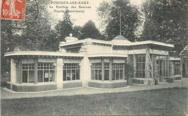 58 Pougues-Les-Eaux Flag Des Sources Rear Facade
