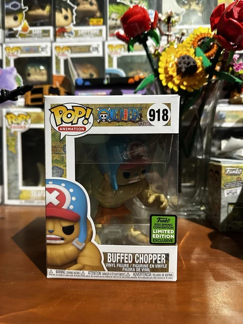Funko Pop! Buffed Chopper #918 – One Piece – Spring Convention 2024 – 100% Authentique