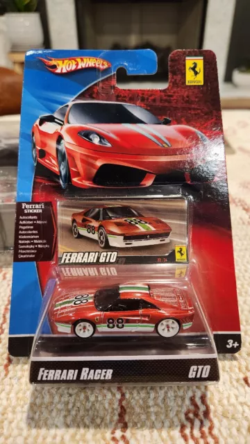 Hot Wheels Ferrari Racer 288 GTO Super Rare! 2007 1/64 Red!! #22/24 60th!!