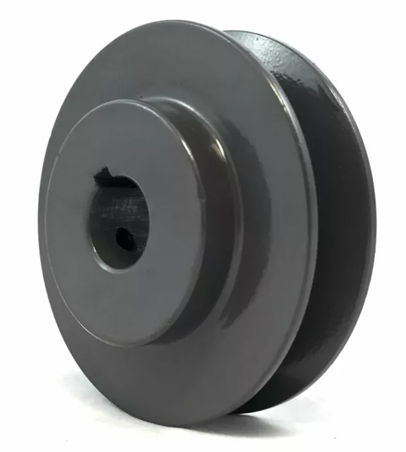 AIR COMPRESSOR MOTOR DRIVE PULLEY # PU016900AV ID:5/8" OD:4.5" for V-Belt 1/2"