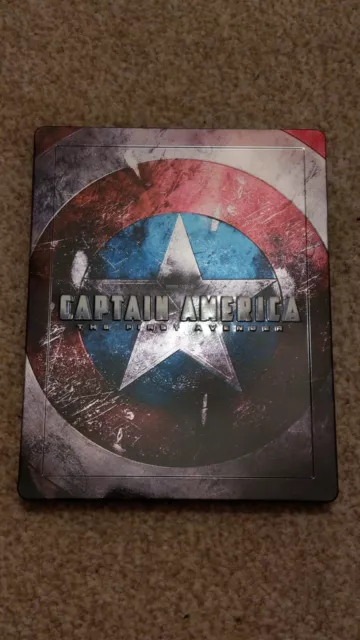 Captain America: First Avenger Bluray SteelBook (exclusive to Amazon.de) 3D DVD