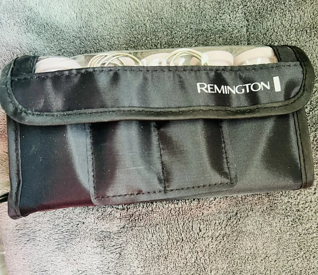 Remington Travel Size Professional 1.25" Compact Ceramic Hot Hair Rollers, 10 Pi