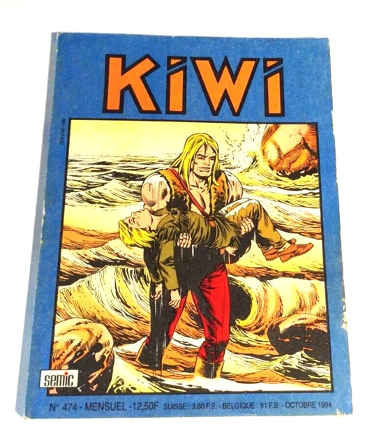 Petit format   KIWI , mensuel N° 474,   Bon état