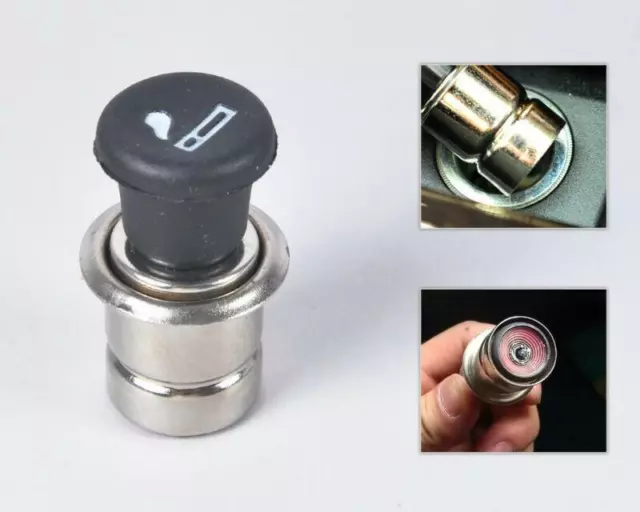 Universal 12V Car Cigarette Lighter FIRE Ignition Power Plug Socket Output 20mm