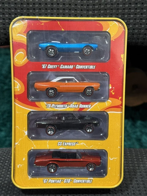 HOT WHEELS SINCE '68 Muscle Cars 4-Car Pack #1 & 2 1:64 Diecast
