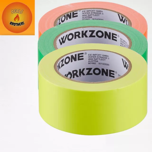 3er Pack - Gewebeband Panzertape Gaffa Tape Duct Tape Gewebeklebeband 90m insg.