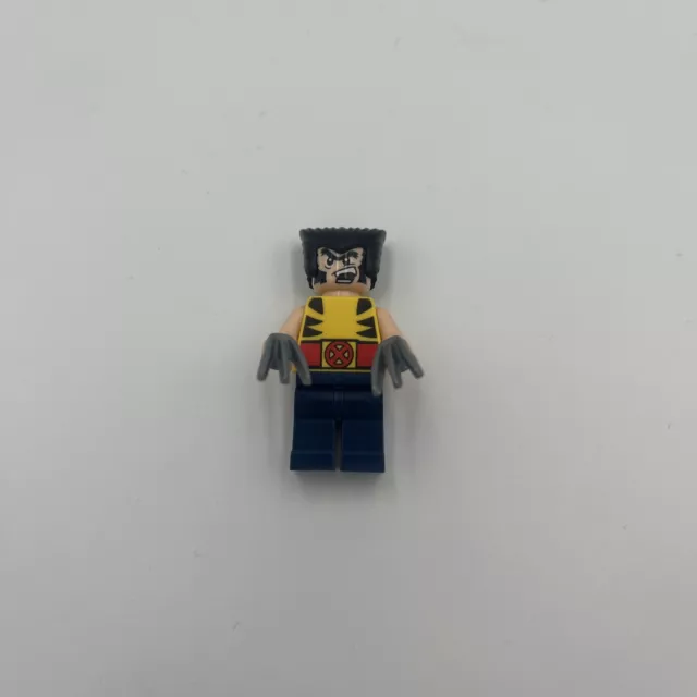 Wolverine Lego Marvel Super Heroes Minifigure X-Men Avengers Short Legs (76073)