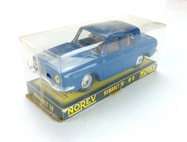 Norev 1/43 – Renault 10 Bleue N°9 – Avec Boîte D'origine – Occasion