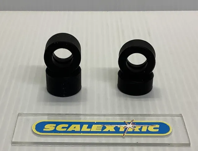 SCALEXTRIC SET of FRONT & REAR TYRES FOR 1980s / 1990s F1 CARS (LIST BELOW)