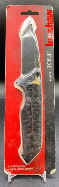 Kershaw Tone Tanto Blade Folding Knife - 087171047058