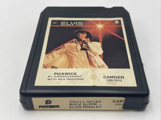 Elvis Presley You'll Never Walk Alone 8 track Tape Eight Track Tape Cartridge