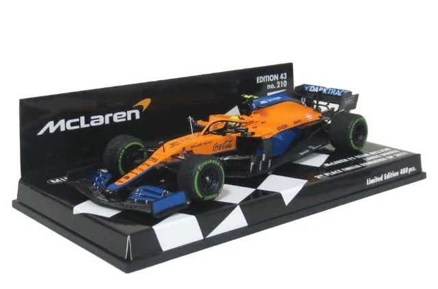 Minichamps 537214504 1/43 Mclaren MCL35M Lando Norris Emilia Romagna Gp 2021