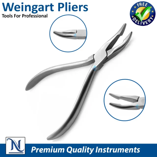 Weingart Pliers Dental Orthodontics Wire Bending Stainless Steel Instruments