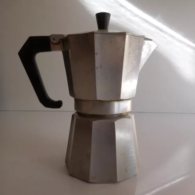 Kaffeekanne ITAL EXPRESS Made IN Italien Alu Bakelit Design Xx N3865