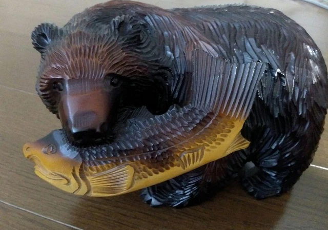 Wood Carved Bear Ruin