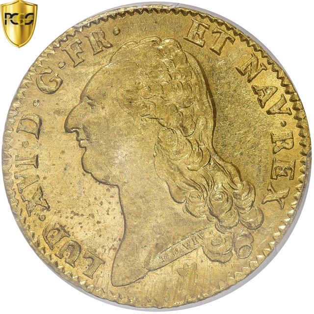 [#868245] Coin, France, Louis XVI, Double Louis d'or à la tête nue, 1786, Limoge