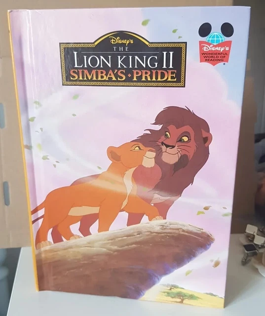 DISNEYS WONDERFUL WORLD Of Reading Hardback Book Lion King II Simbas ...