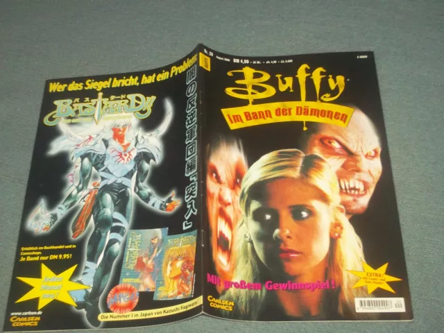 Buffy Im Bann Der Dämonen Comic Heft Nr.20 + Poster