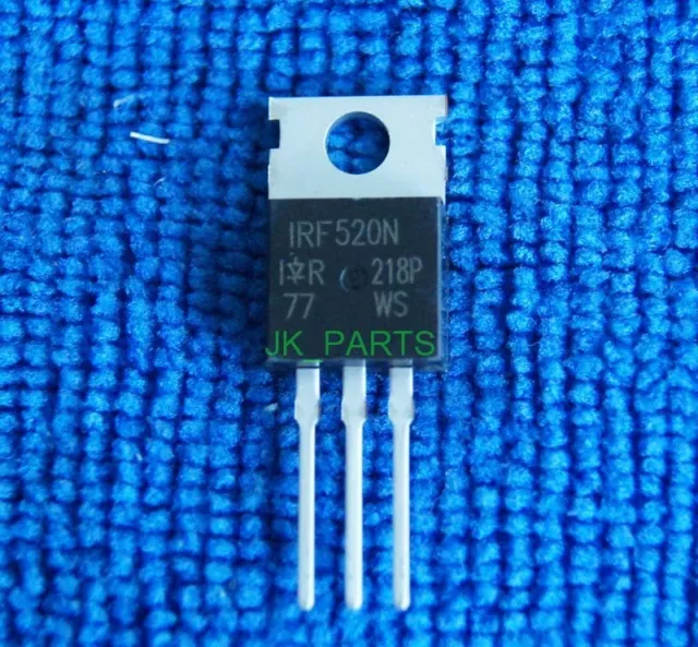 20 x New IRF520 IRF520N Power MOSFET TO-220 IR