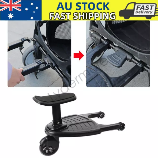 Universal Stroller Step Board For Prams Kid Jogger Buggy Wheel Skateboard Glider