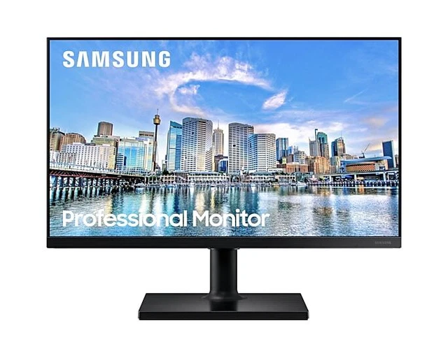 Samsung Bildschirm Monitor 27 Zoll F27T IPS Full HD HDMI DP VESA Pivot Black