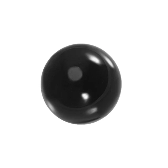 Sfera da giocoleria contatto acrilico nero - 40 mm
