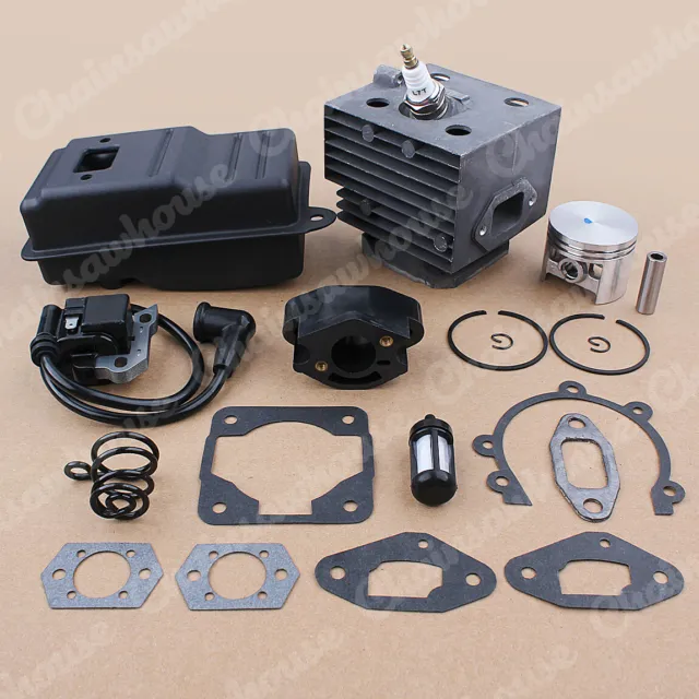 Bore 46MM Cylinder Piston Kit For Stihl BR400 BR340 BR380 BR420 Ignition Coil